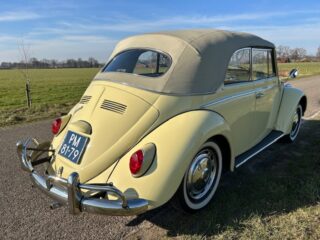 Käfer Cabrio 1966 Yukon Yellow Verkauft 3