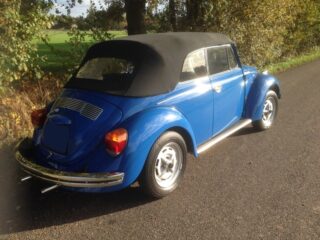 Käfer cabrio 1303 blau body off restauriert – Verkauft 6