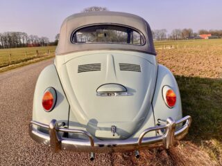Käfer Cabrio 1965 Bahama Blue komplett restauriert – Verkauft 6
