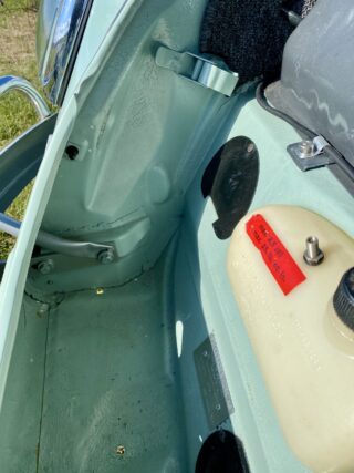 Käfer Cabrio 1965 Bahama Blue komplett restauriert – Verkauft 27