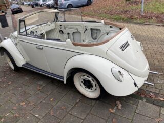 Käfer Cabriolet 1966 Perl weiss body off restauriert – Verkauft 18