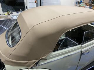 Käfer Cabriolet 1966 Perl weiss body off restauriert – Verkauft 20