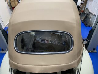 Käfer Cabriolet 1966 Perl weiss body off restauriert – Verkauft 21