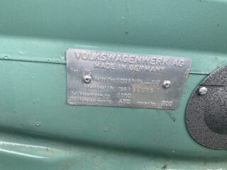Käfer cabrio 1966 Turquoise body off restauriert – Verkauft 16