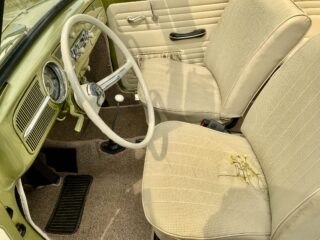 Käfer Cabrio 1965 Kiwi Grün body off restauriert – Verkauft 18
