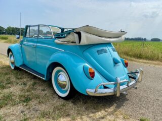 VW Käfer Cabrio 1962 sky blue Reservierd 3