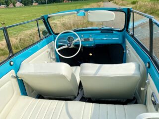 VW Käfer Cabrio 1962 sky blue Reservierd 10