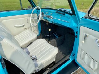 VW Käfer Cabrio 1962 sky blue Reservierd 11