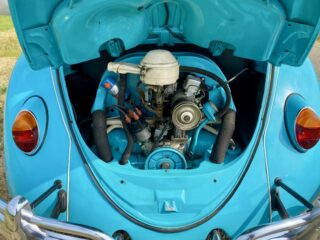 VW Käfer Cabrio 1962 sky blue Reservierd 12