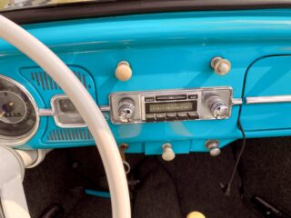 VW Käfer Cabrio 1962 sky blue Reservierd 13