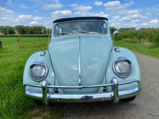 Volkswagen kever cabriolet uit 1963 nieuw binnen 3