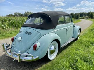 Volkswagen kever cabriolet uit 1963 nieuw binnen 6