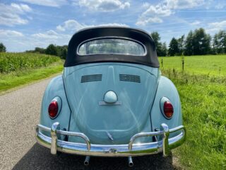 Volkswagen kever cabriolet uit 1963 nieuw binnen 8