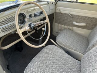 Käfer cabrio 1964 (model 1963) restauriert wie neu 11