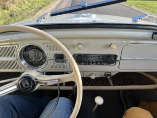 Käfer cabrio 1964 (model 1963) restauriert wie neu 17