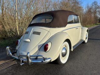 Käfer cabrio 1964 (model 1963) restauriert wie neu 6